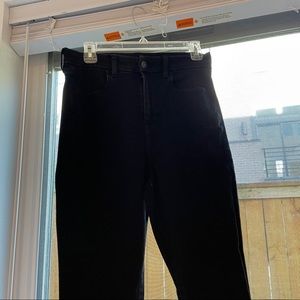 Black American Eagle Jeans- Size 10 (Short)